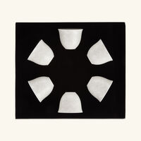 ميسوني هوم فنجان عربي زيج زاج أبيض طقم ست قطع