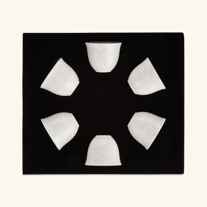 فنجان عربي زيج زاج أبيض طقم ست قطع ميسوني هوم فنجان عربي زيج زاج أبيض طقم ست قطع