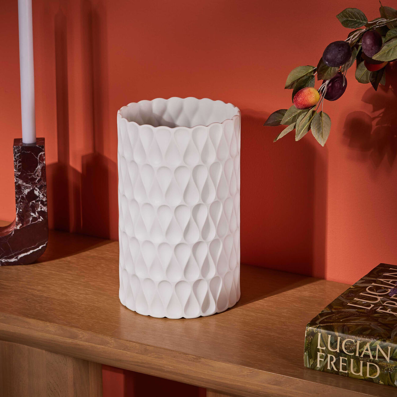 bernardaud legende vase medium white
