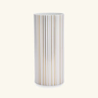 bernardaud sol tube vase small gold