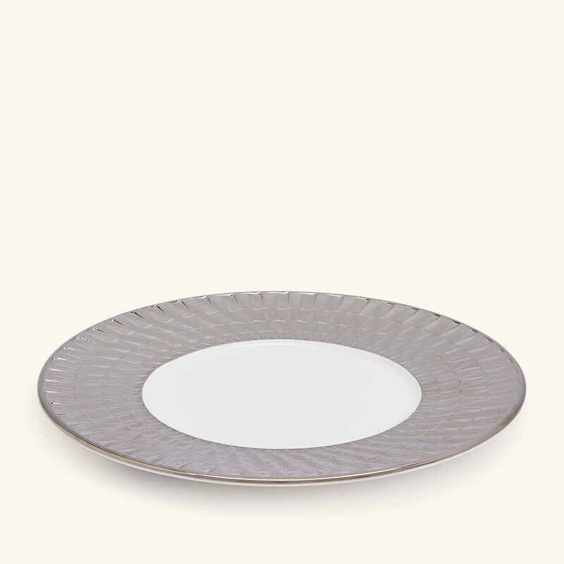 bernardaud twist platine bread and butter plate