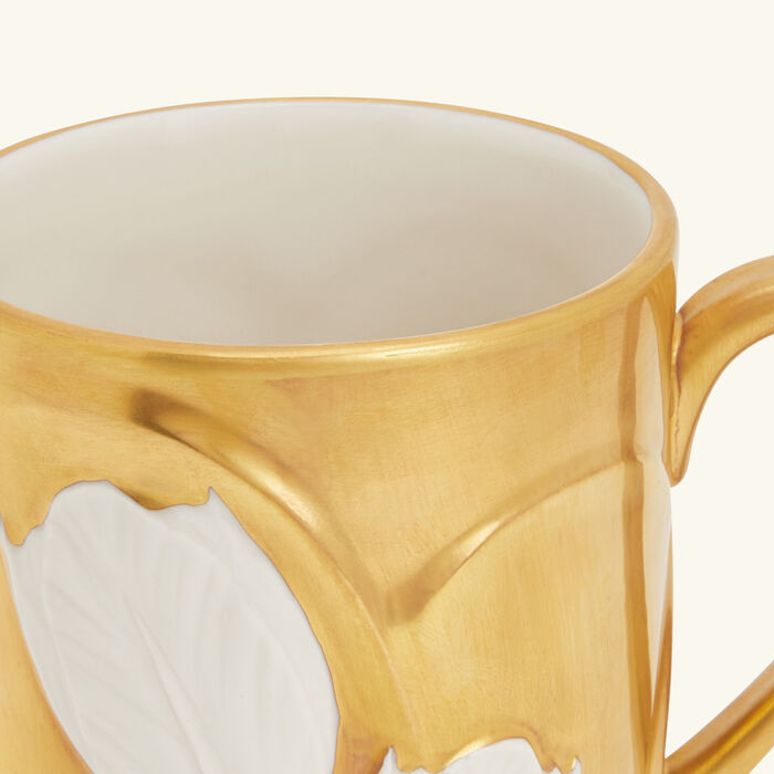 villari tulip mug gold