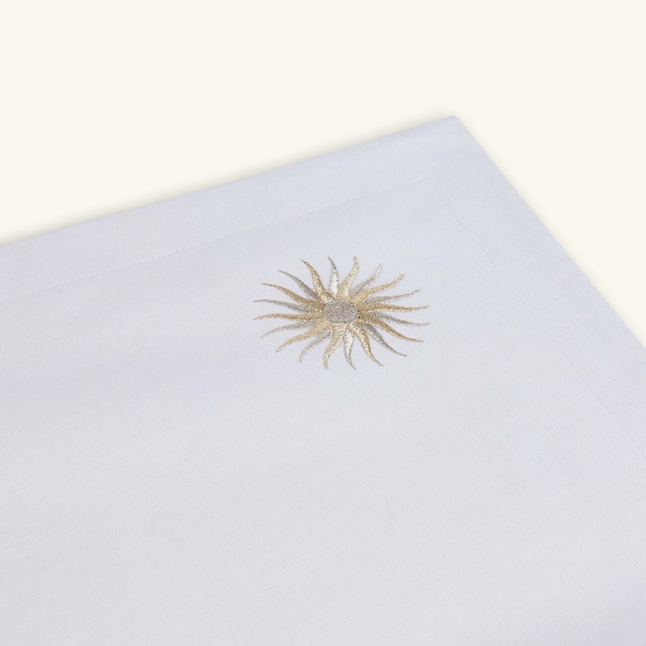 catherine denoual sunshine placemat white