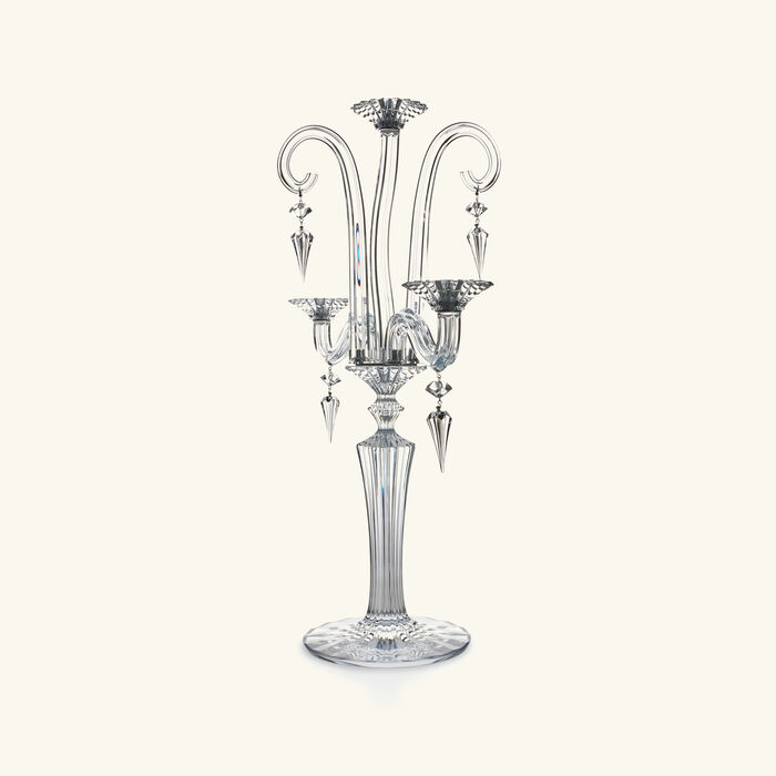 baccarat mille nuits candlelabra clear