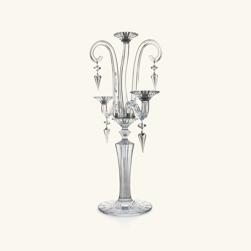 baccarat mille nuits candlelabra clear