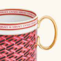 versace la greca signature mug red