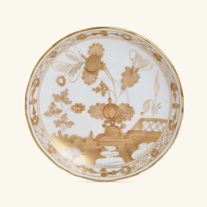 Oriente Italiano Coffee Saucer Gold ginori 1735 oriente italiano coffee saucer gold