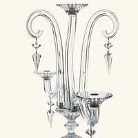 baccarat mille nuits candlelabra clear