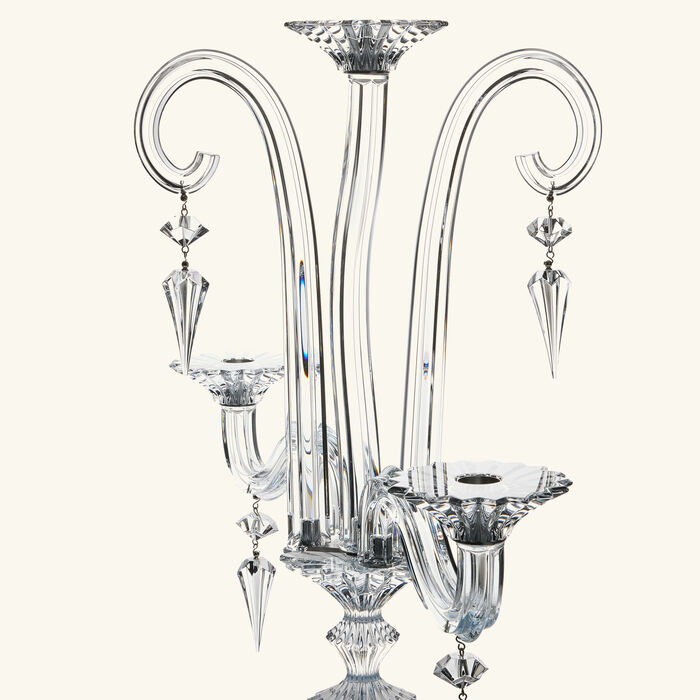 baccarat mille nuits candlelabra clear