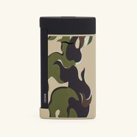 st dupont slim 7 lighter camo khaki