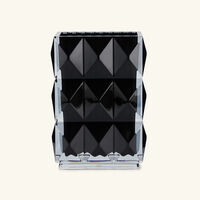 Louxor Vase Rectangular Black baccarat louxor vase rectangular black