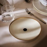 bernardaud aboro salad plate round white 21cm