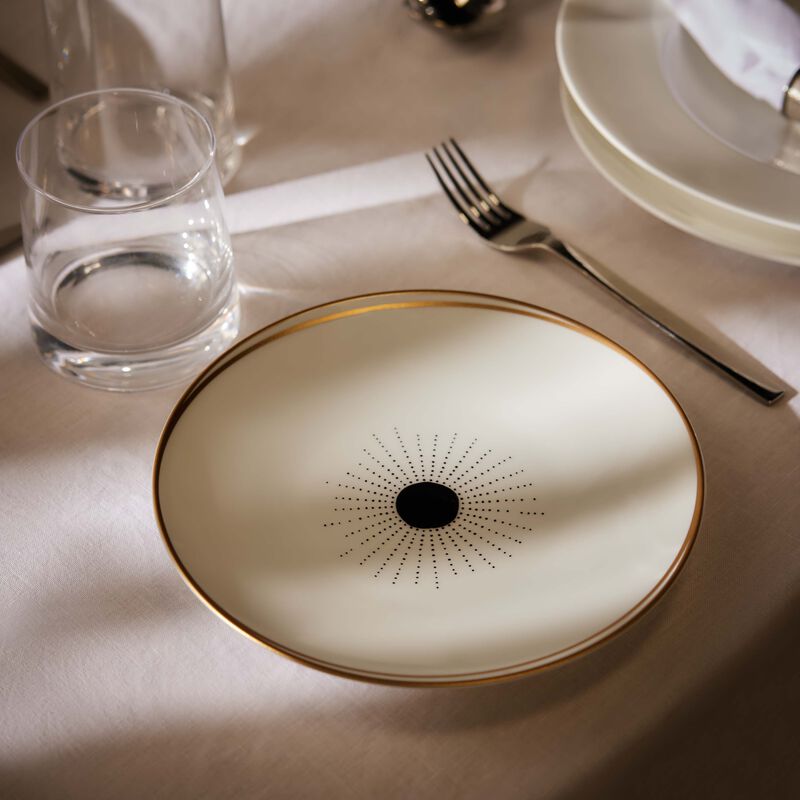 bernardaud aboro salad plate round white 21cm