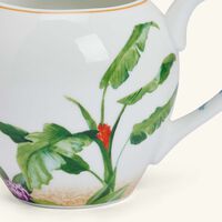 bernardaud tropiques milk pitcher blue