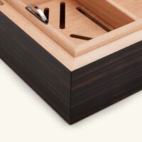 giobagnara elie saab cigar humidor ebony ecusson