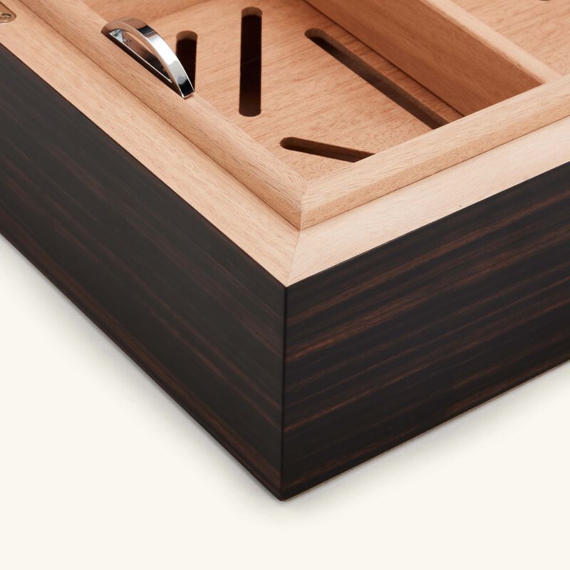 Elie Saab Cigar Humidor Ebony Ecusson giobagnara elie saab cigar humidor ebony ecusson