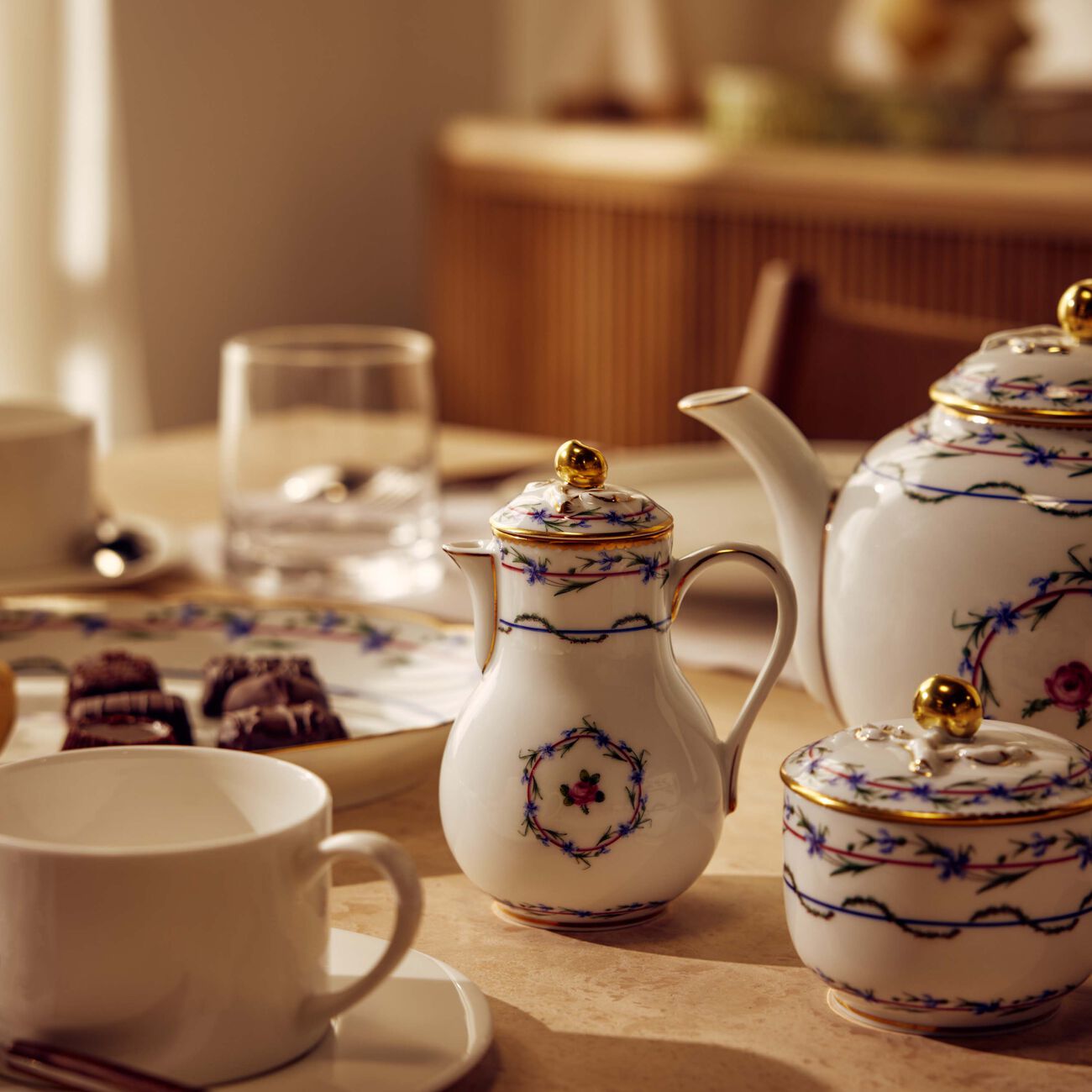 bernardaud le gobelet du roy cream pot white