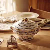 bernardaud le gobelet du roy soup tureen white