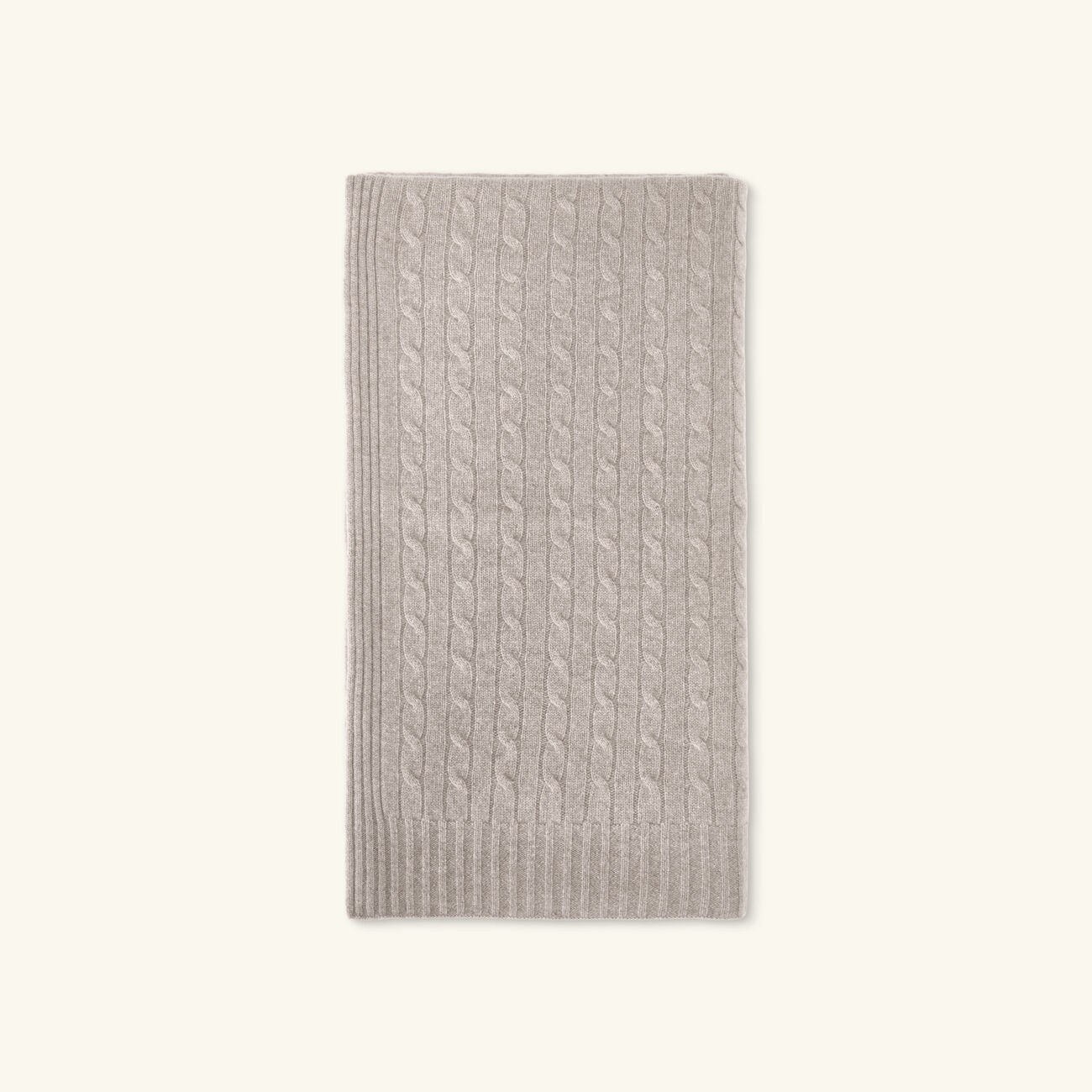 ralph lauren home iconic cable cashmere throw blanket grey