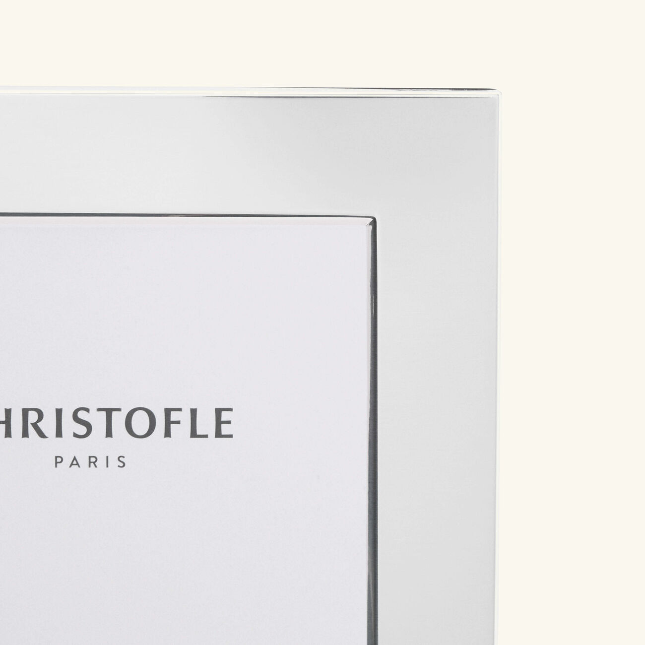 christofle fidelio picture frame silver plated18x24 cm