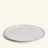 christofle malmaison serving tray round large silver plated