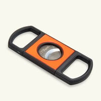 st dupont guillotine cigar cutter orange