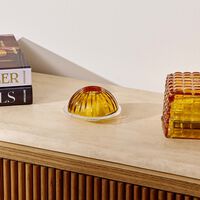 Lotus Candle Holder Yellow mario cioni c lotus candle holder yellow