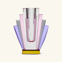reflections copenhagen south beach crystal vase small clear