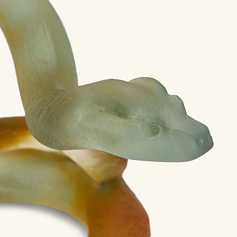 Serpent Horoscope Snake Figurine Red daum serpent horoscope snake figurine red