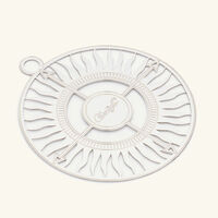 christofle r ve cosmique sun ornament no 1 mini silver plated