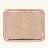 كريستوفل صينية جاردان ديدن مستطيلة صغيرة باللون الوردي