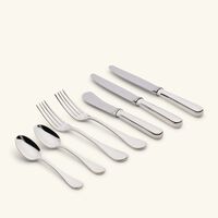 christofle albi breakfast duo silver plated set of 7
