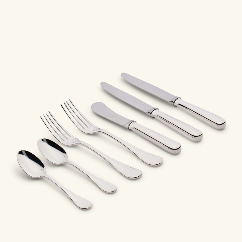 christofle albi breakfast duo silver plated set of 7