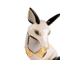 lladro fox jewel sculpture