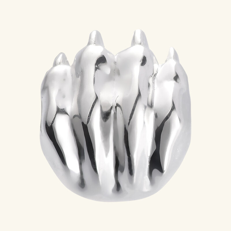 Patte de Lion Stud Earrings Sterling Silver christofle patte de lion stud earrings sterling silver