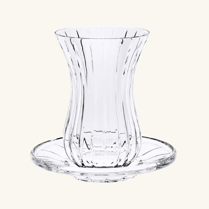 mario cioni c sensorial armudu tea cup saucer clear