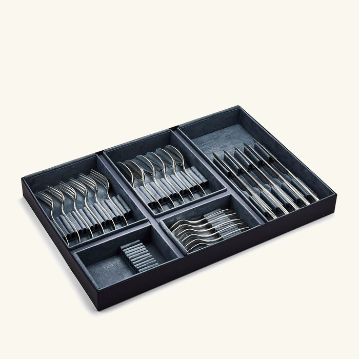 christofle infini flatware set 36 pieces silver