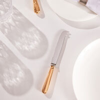 christofle albi cheese knife gold