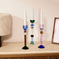 reflections copenhagen helene candle holder multicolored