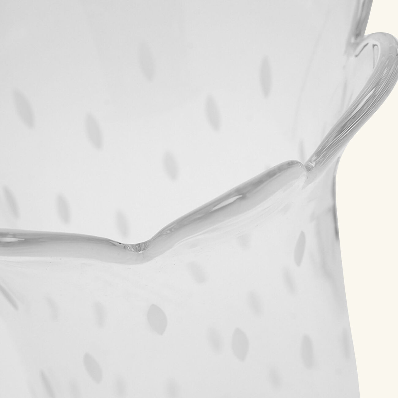 baccarat tulip hurricane shade rice grain