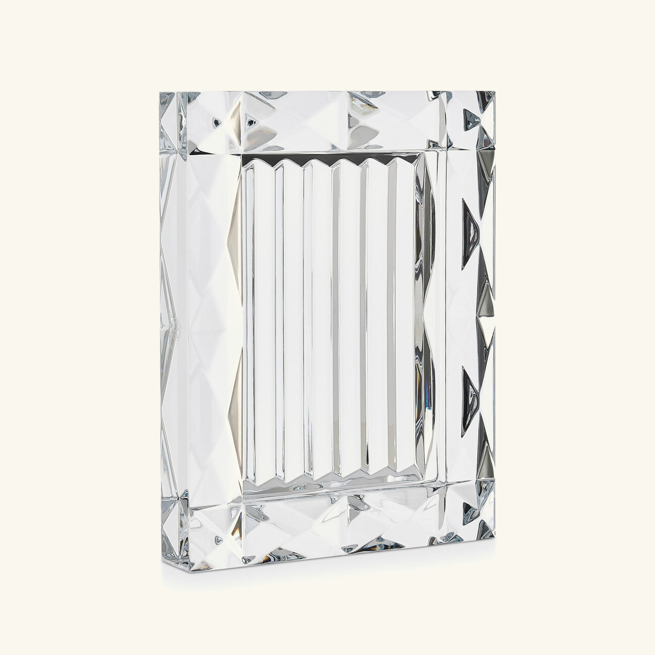 baccarat louxor picture frame clear 10x15cm
