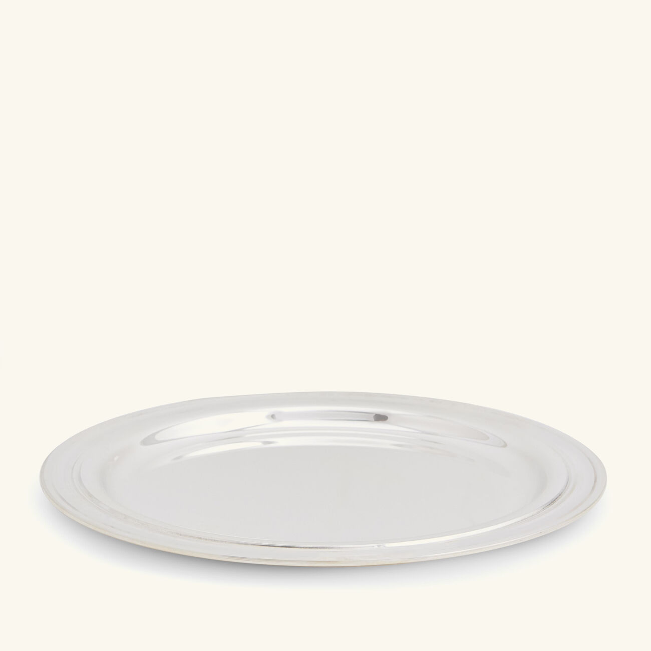 christofle albi bread plate round silver