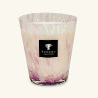 baobab collection pearls white candle max 16