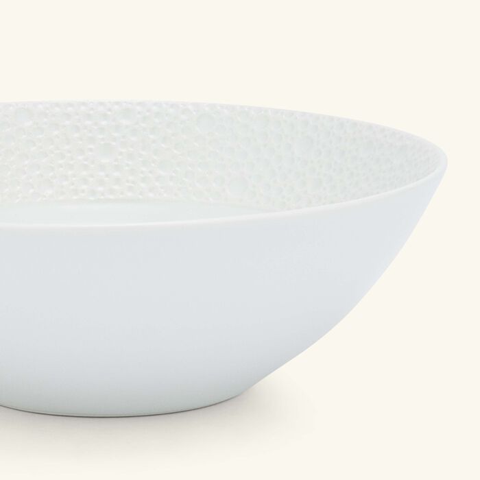 bernardaud ecume cereal bowl white 16cm