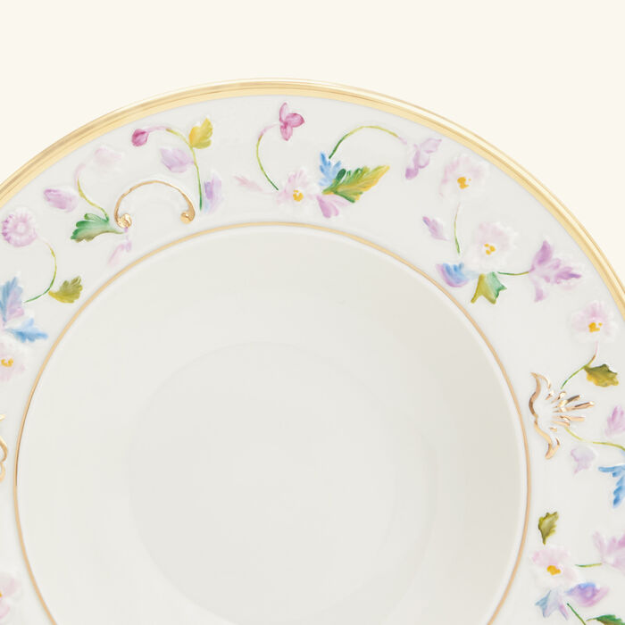 villari taormina rim soup bowl white 22cm
