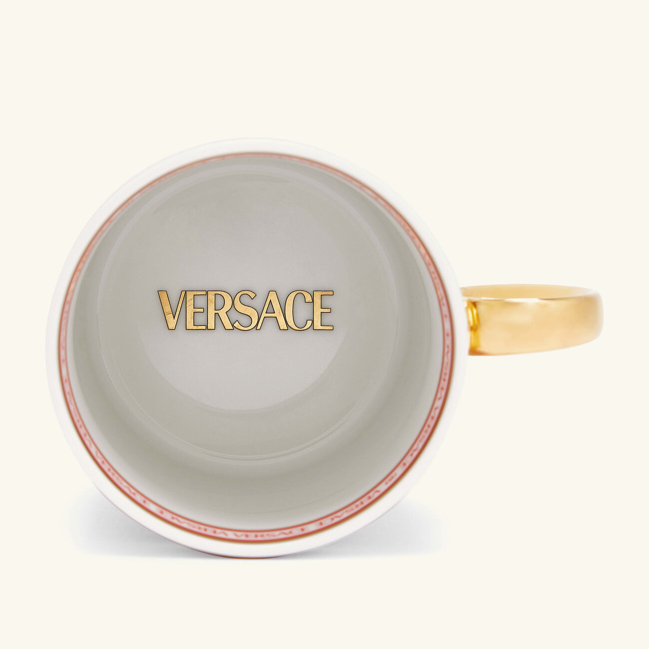 versace la greca signature mug red