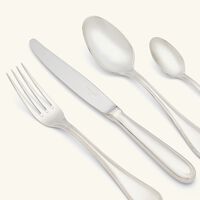 كريستوفل طقم بيرل مؤلف من 48 من الفضيات مع صندوقه الخاص باللون الفضي