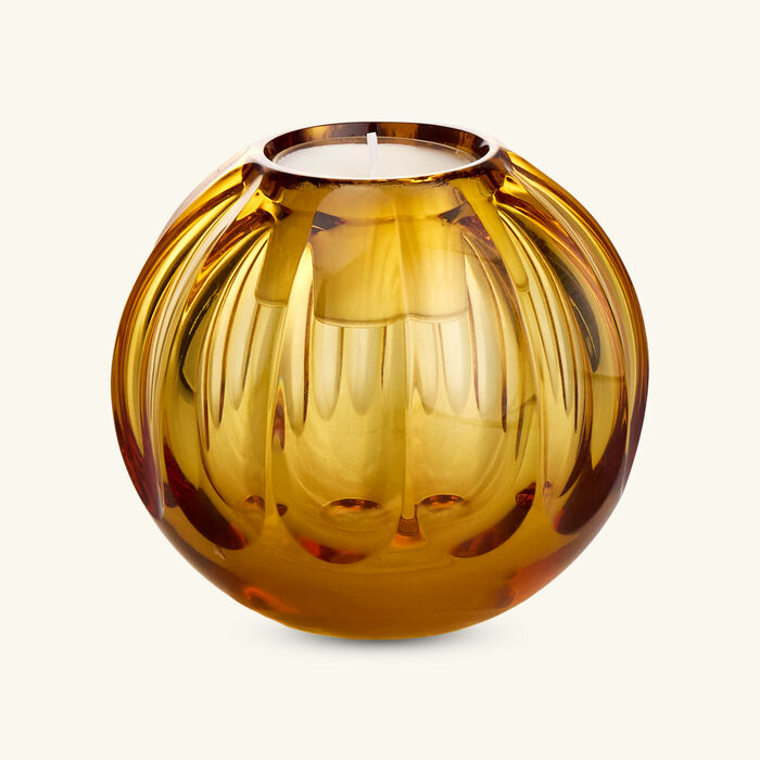 mario cioni   c votive candle holder orange
