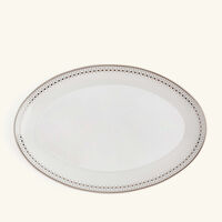 christofle malmaison imp riale serving platter oval white 28cm