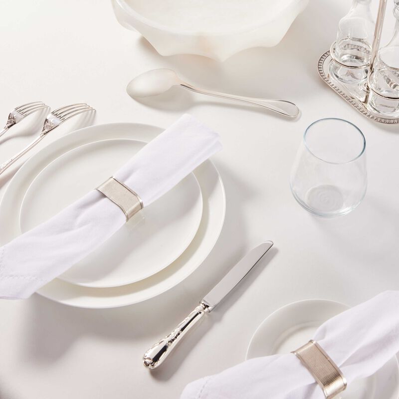 christofle albi salad serving spoon silver plated